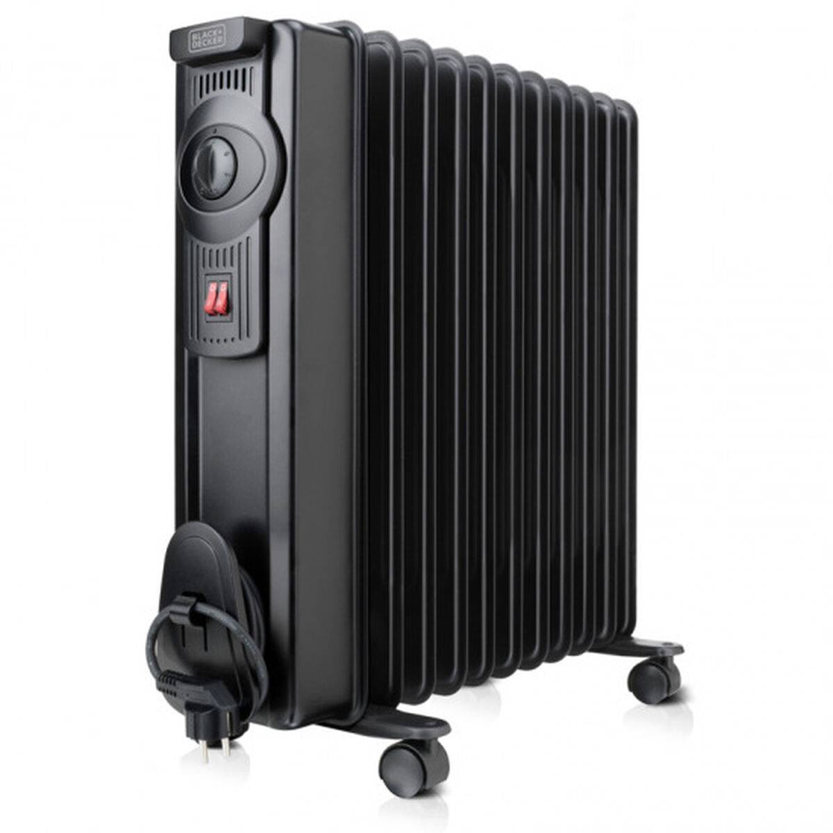 Radiador de Aceite (11 cuerpos) Black & Decker BXRA2000E Negro 2000 W