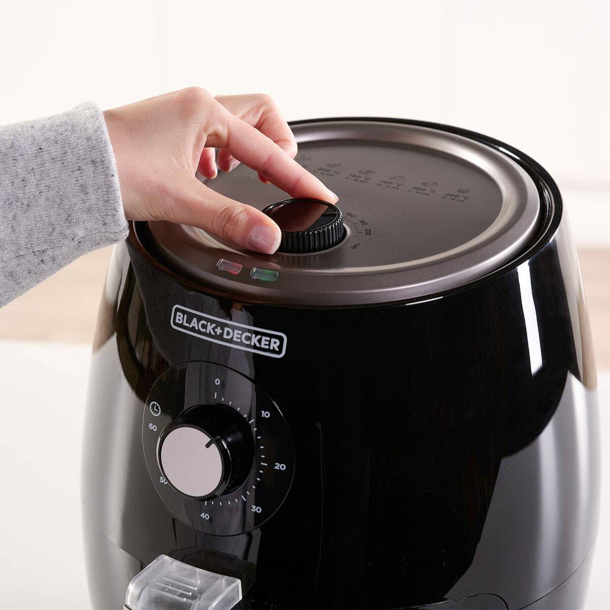Freidora de Aire Black & Decker BXAF2500E Negro 1500 W 2,5 L