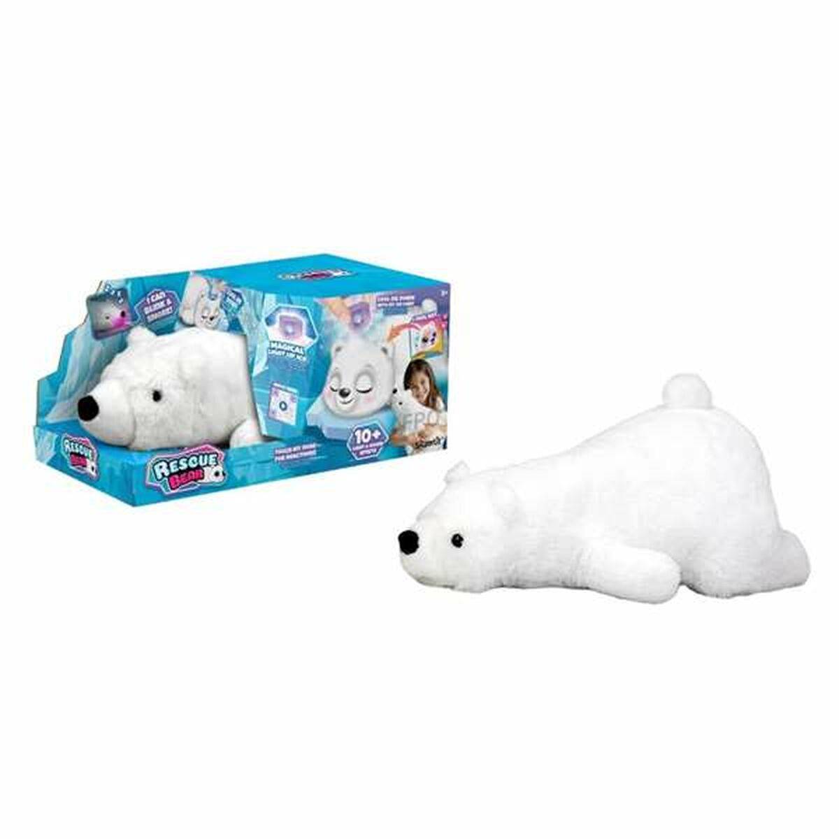 Mascota Interactiva Bizak Rescue Bear Blanco