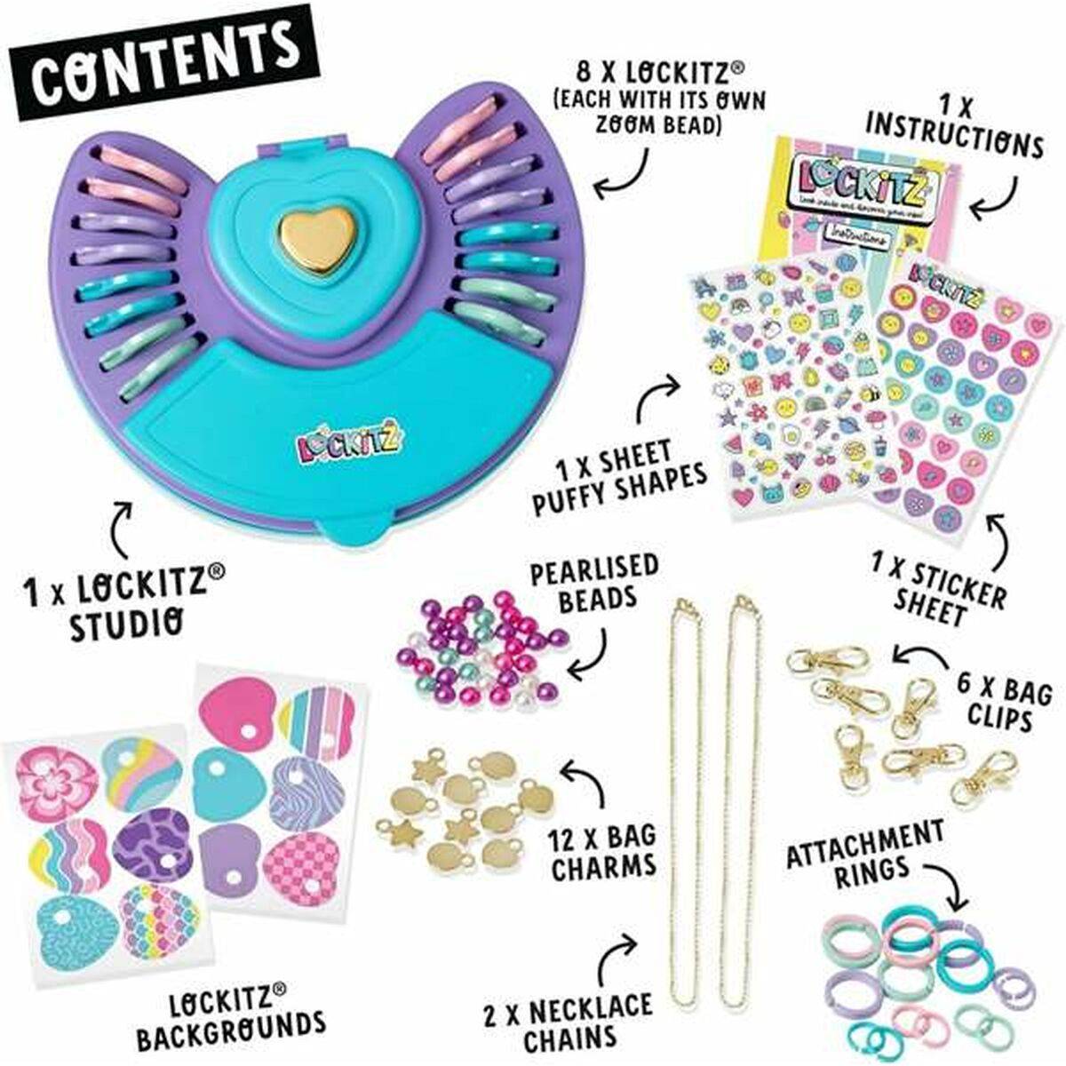 Kit Creación de Pulseras y Collares Bizak