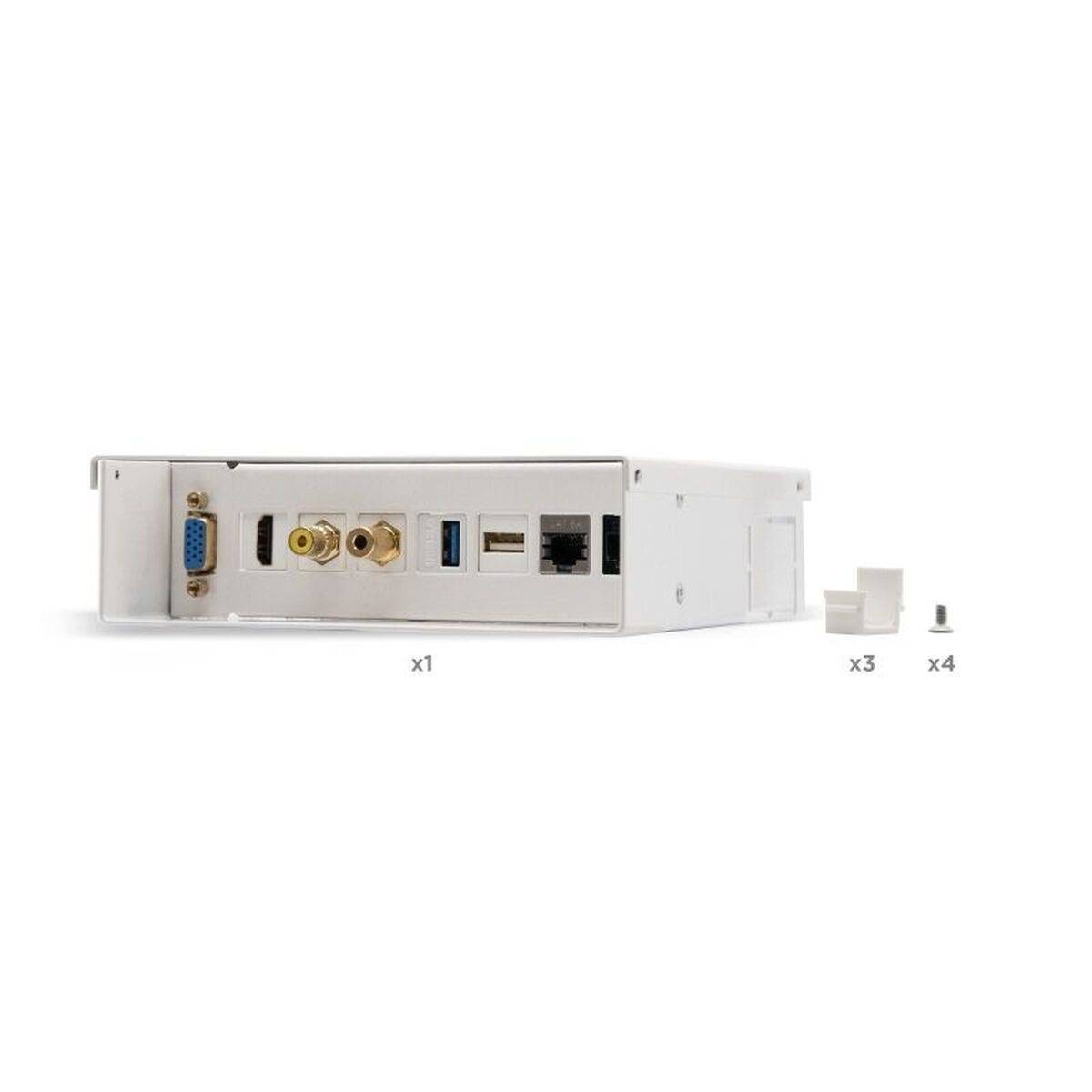 Caja de Conexiones para Pizarra Interactiva NANOCABLE 10.35.0003 Blanco
