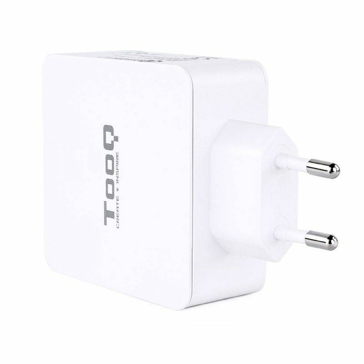 Cargador USB Pared TooQ TQWC-2SC03WT Blanco 48 W