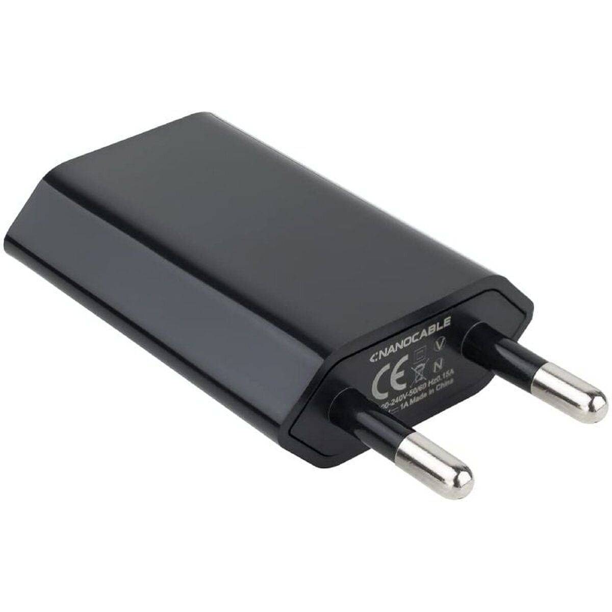 Cargador USB NANOCABLE 10.10.2002 Negro 5 W