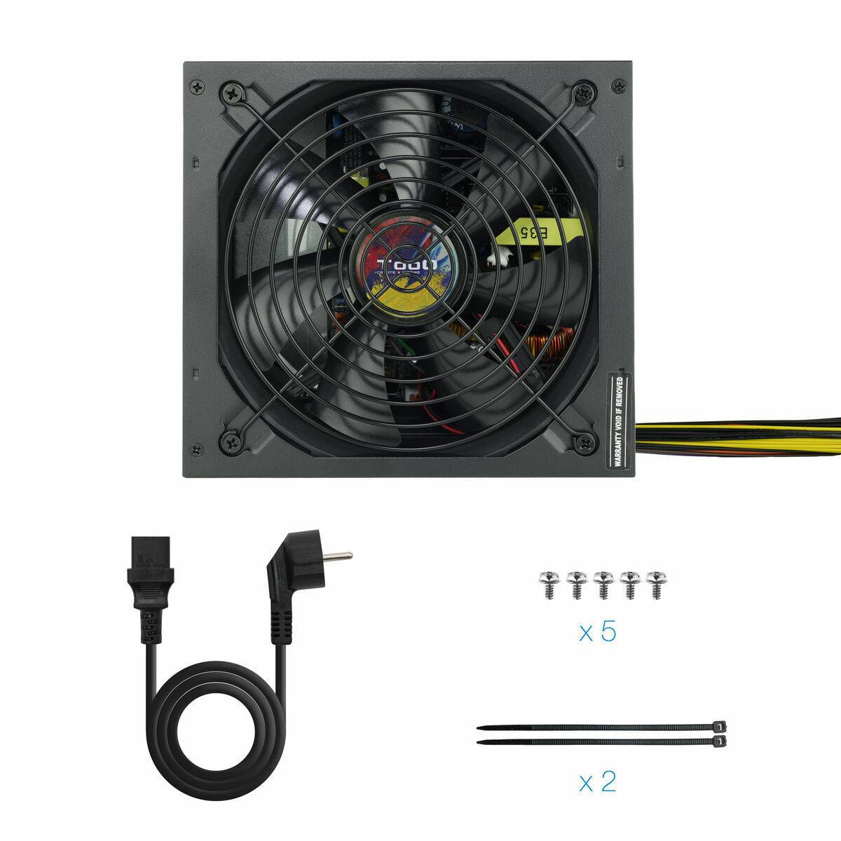 Fuente de Alimentación TooQ TQAPOLO-650SP ATX 650 W CE - RoHS
