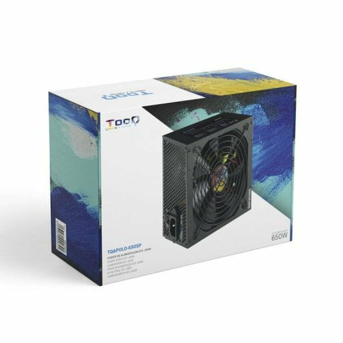 Fuente de Alimentación TooQ TQAPOLO-650SP ATX 650 W CE - RoHS