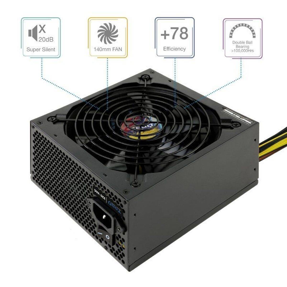 Fuente de Alimentación TooQ TQAPOLO-700SP 700 W CE - RoHS