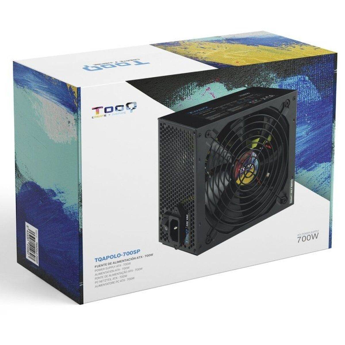 Fuente de Alimentación TooQ TQAPOLO-700SP 700 W CE - RoHS