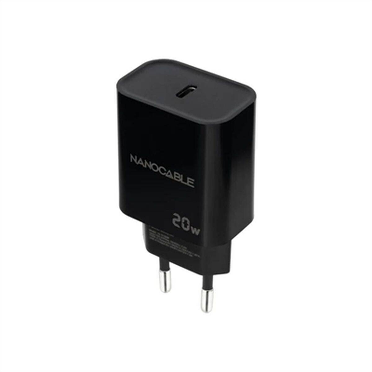 Cargador de Pared NANOCABLE 10.10.2006 Negro