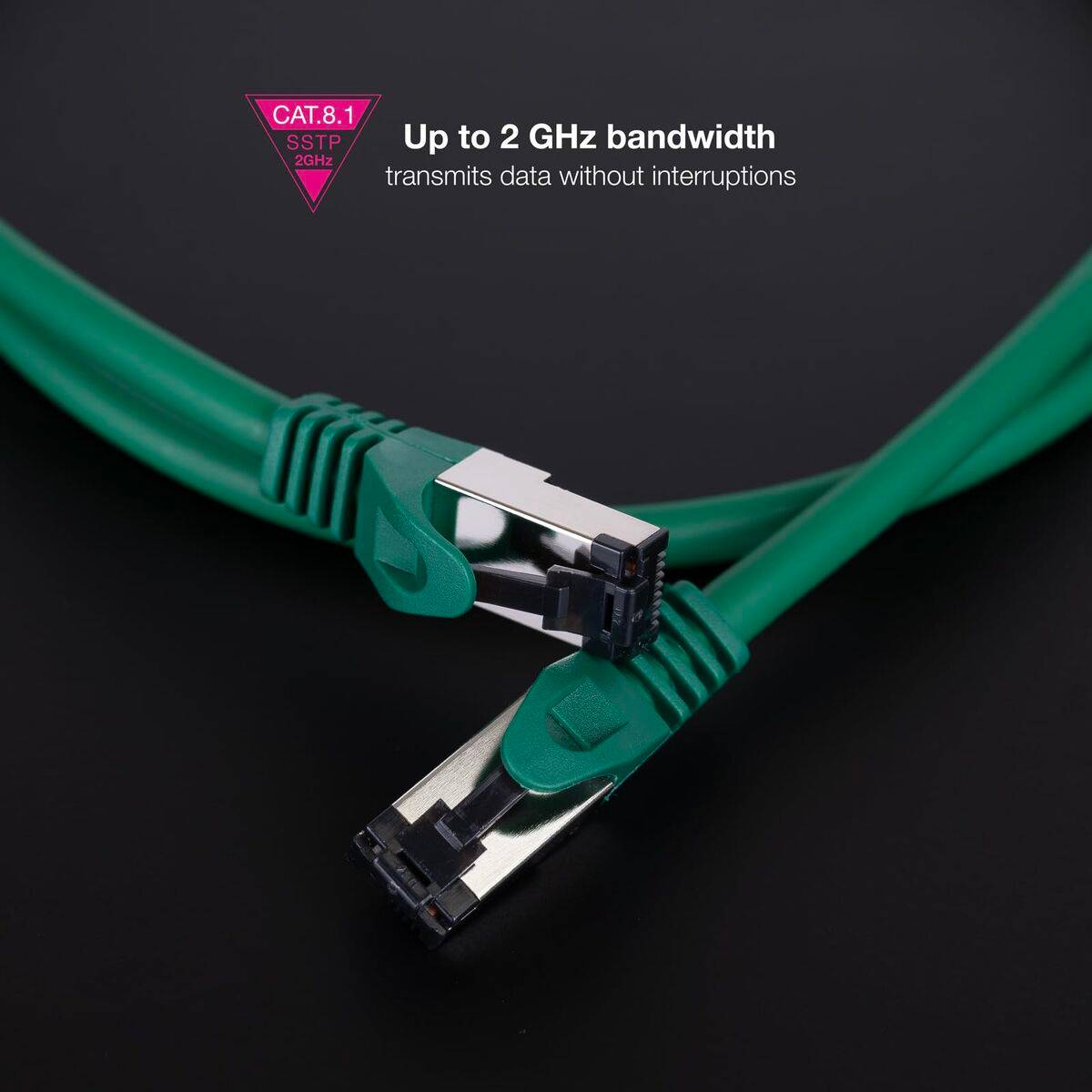 Cable USB NANOCABLE 10.20.2002-GR Verde 2 m