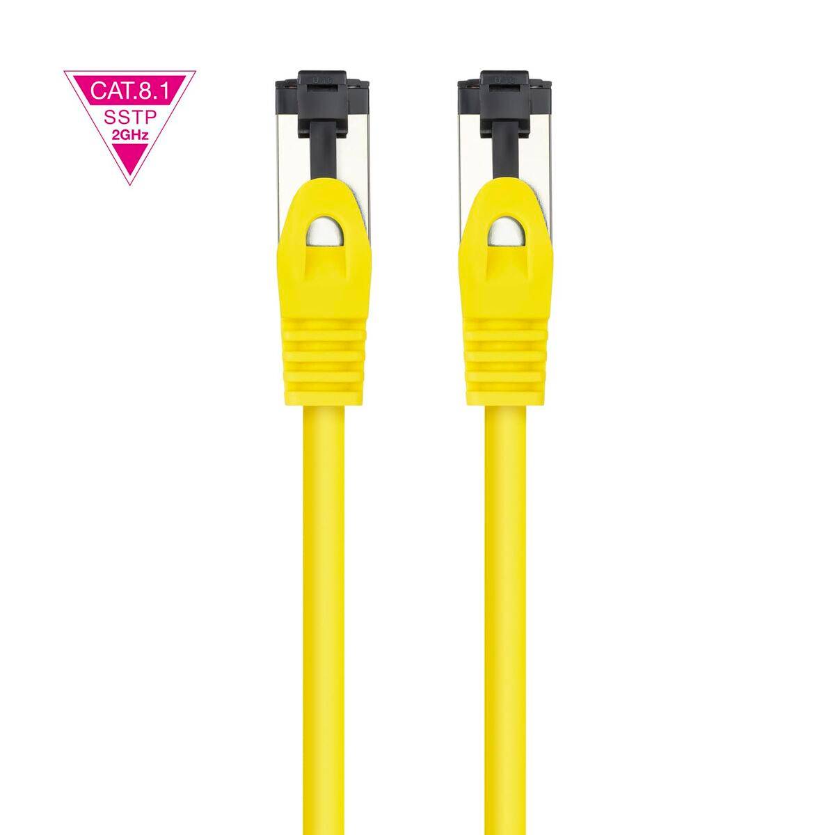 Cable USB NANOCABLE 10.20.2002-Y Amarillo 2 m