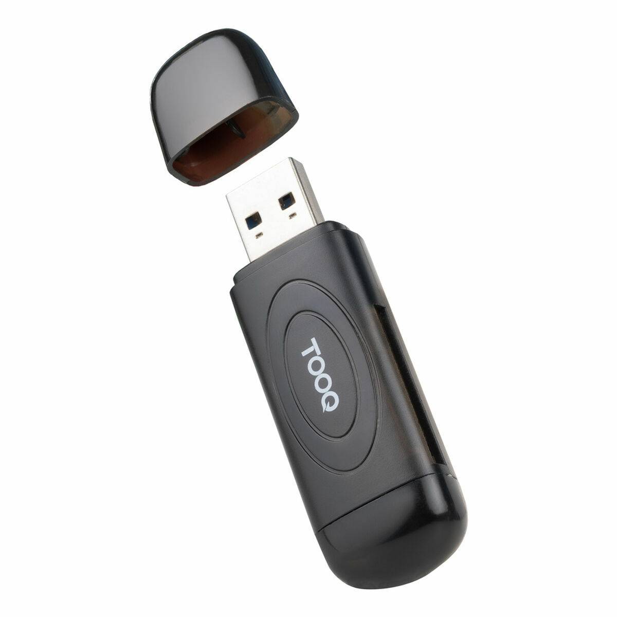 Lector de Tarjetas TooQ TQR-3002B Negro