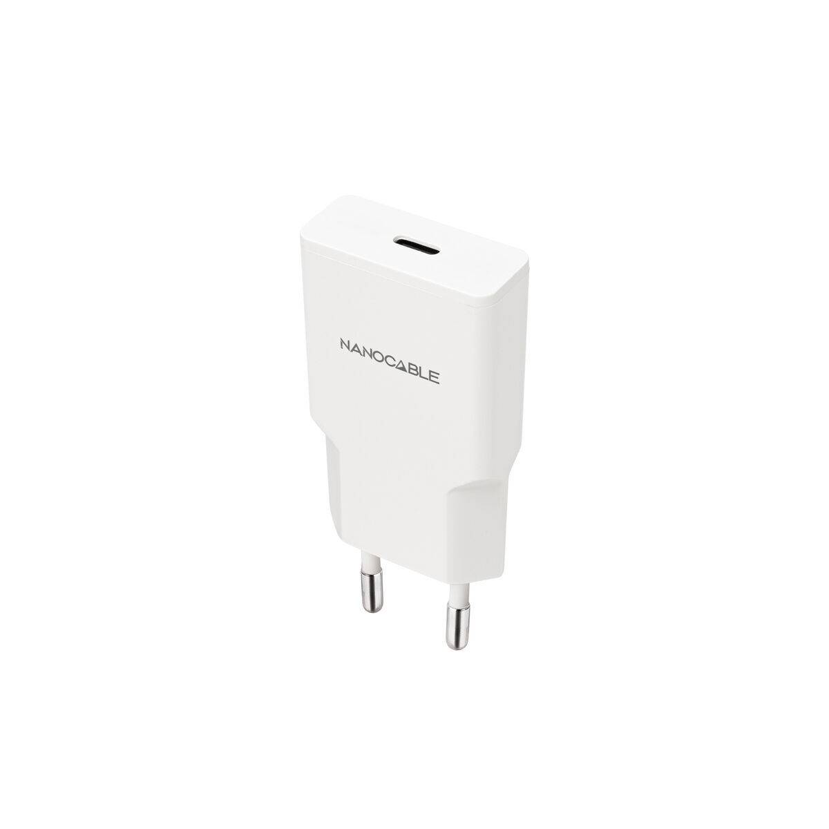 Cargador de Pared NANOCABLE 10.10.2027 Blanco 30 W