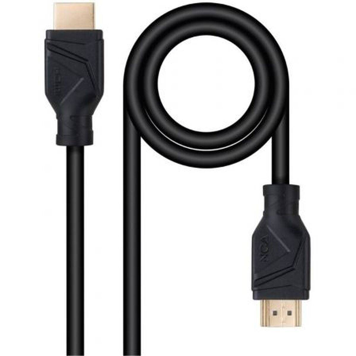Cable HDMI NANOCABLE 10.15.8300 Negro 50 cm