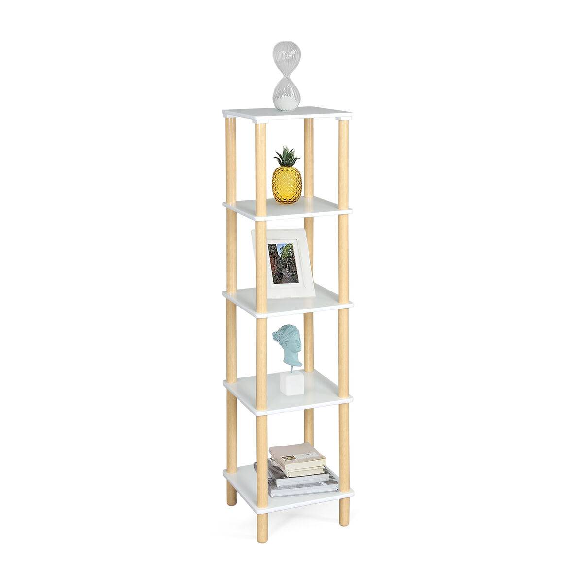 Estantería MobleKit Blanco Madera 35 x 35 x 138 cm