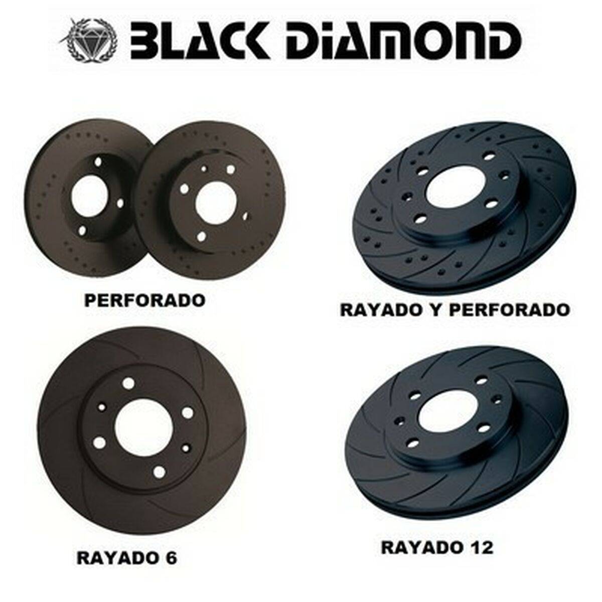 Discos de Freno Black Diamond BDKBD1183COM Taladrado