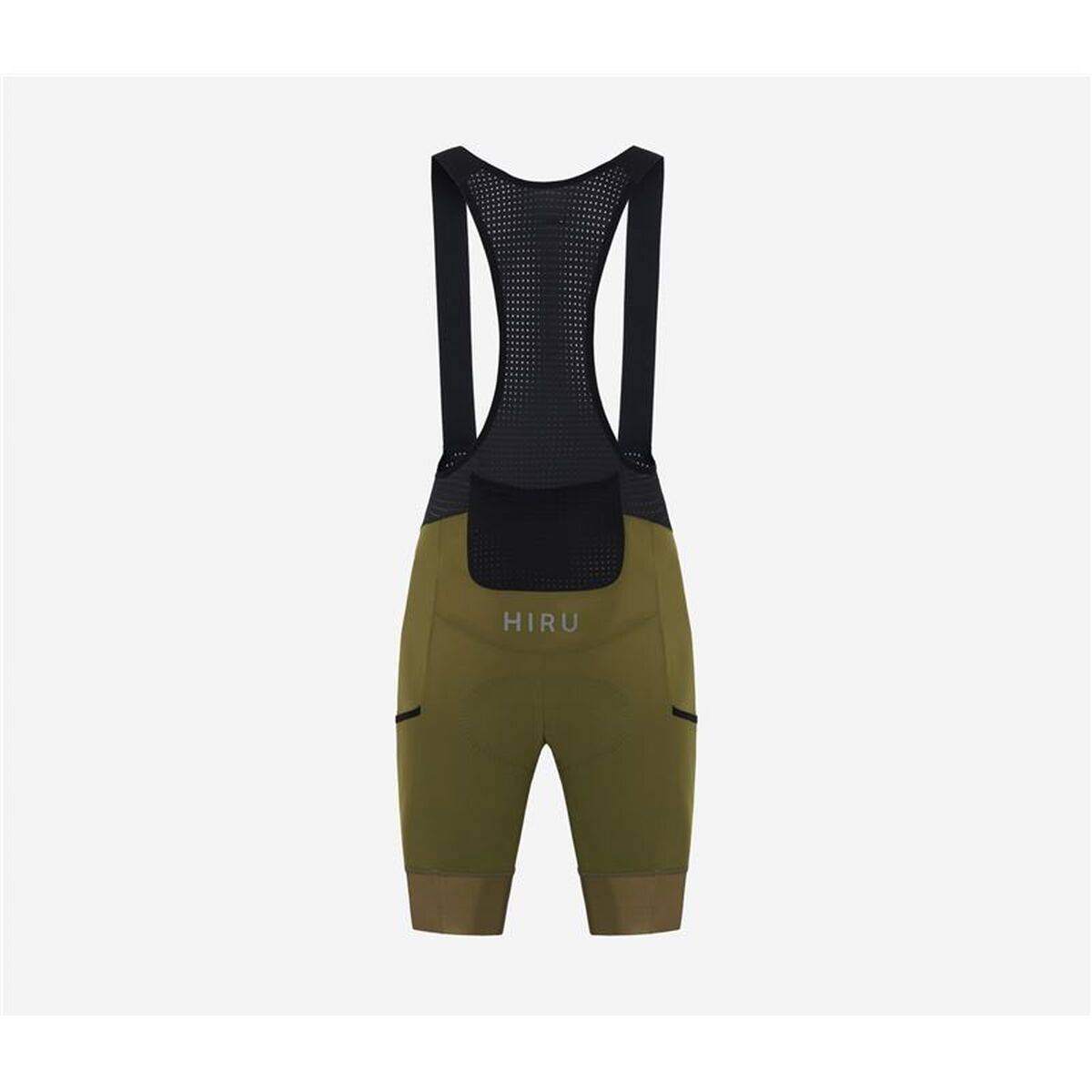 Culotte Hiru Adv Cargo Bibshort Oliva Ciclismo