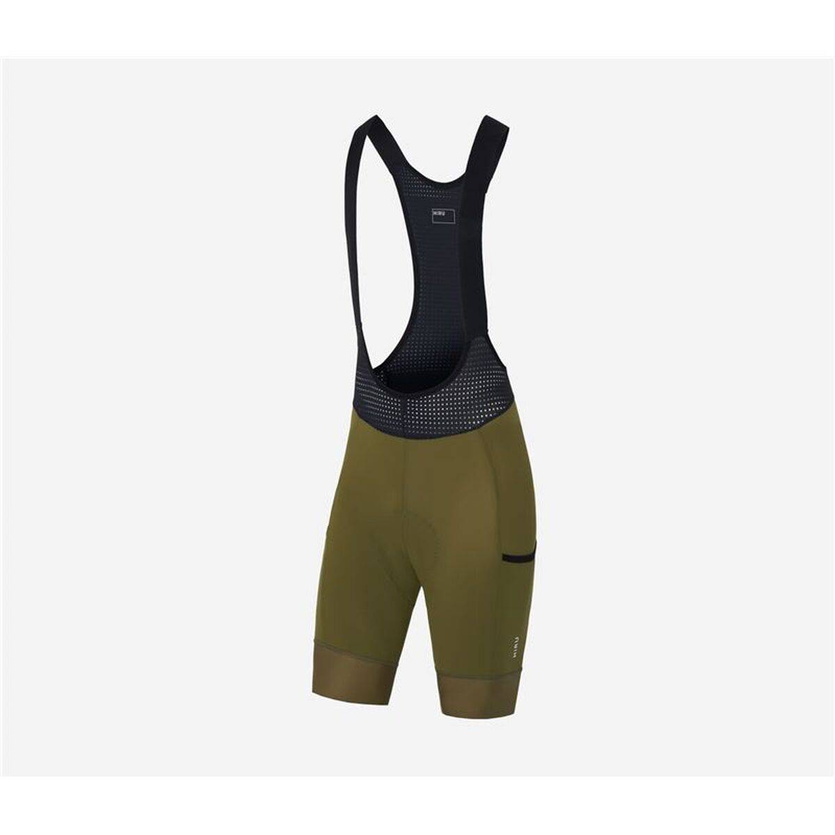 Culotte Hiru Adv Cargo Bibshort Oliva Ciclismo