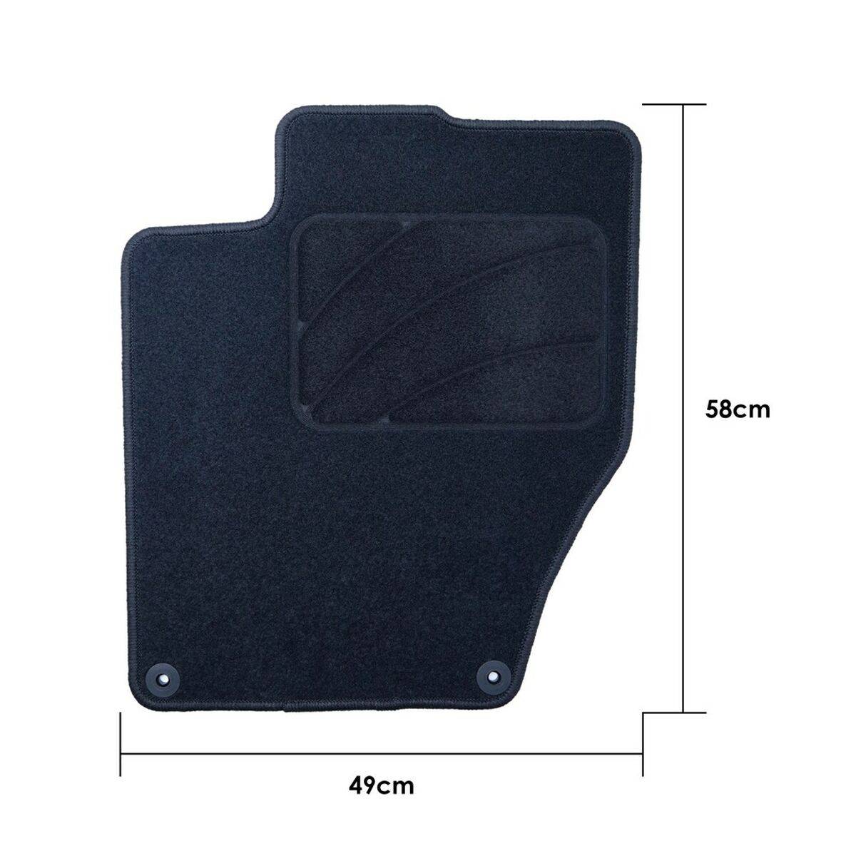 Set de Alfombrillas para Coche OCC Motorsport OCCCT0030 Citroen Ds4 5 Piezas
