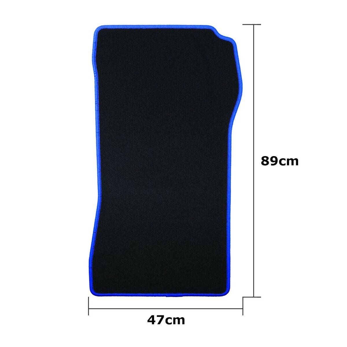 Set de Alfombrillas para Coche OCC Motorsport OCCMC0058BL Negro Mercedes W203 Clase C Sedan-CLC 5 Piezas