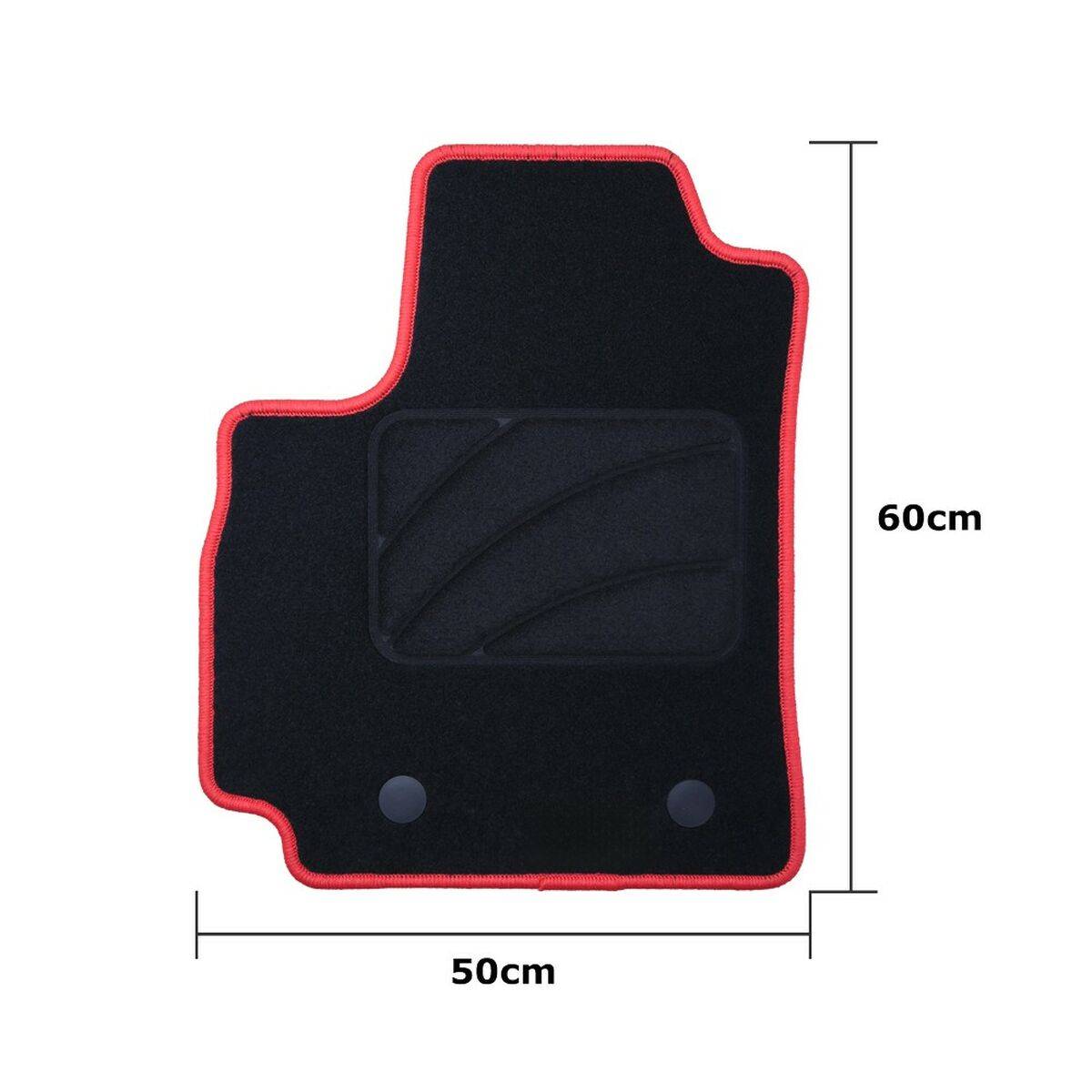 Set de Alfombrillas para Coche OCC Motorsport OCCRT0055RD Renault Arkana (2021) 5 Piezas