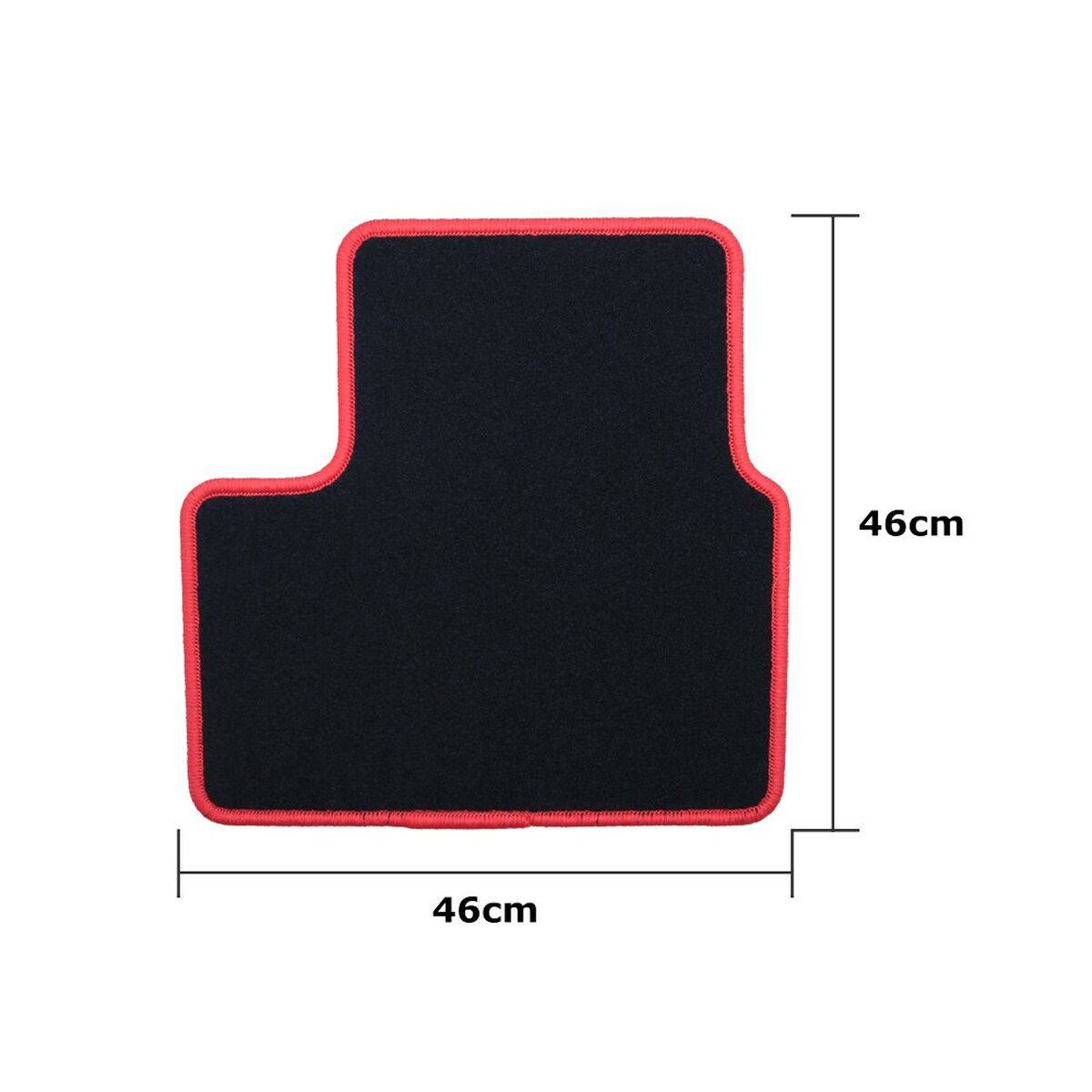 Set de Alfombrillas para Coche OCC Motorsport OCCRT0055RD Renault Arkana (2021) 5 Piezas