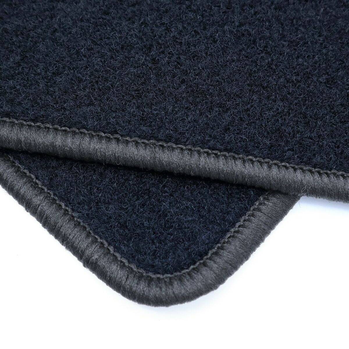 Set de Alfombrillas para Coche OCC Motorsport OCCPG0008GD Negro Gris oscuro Peugeot 208 Terciopelo 5 Piezas