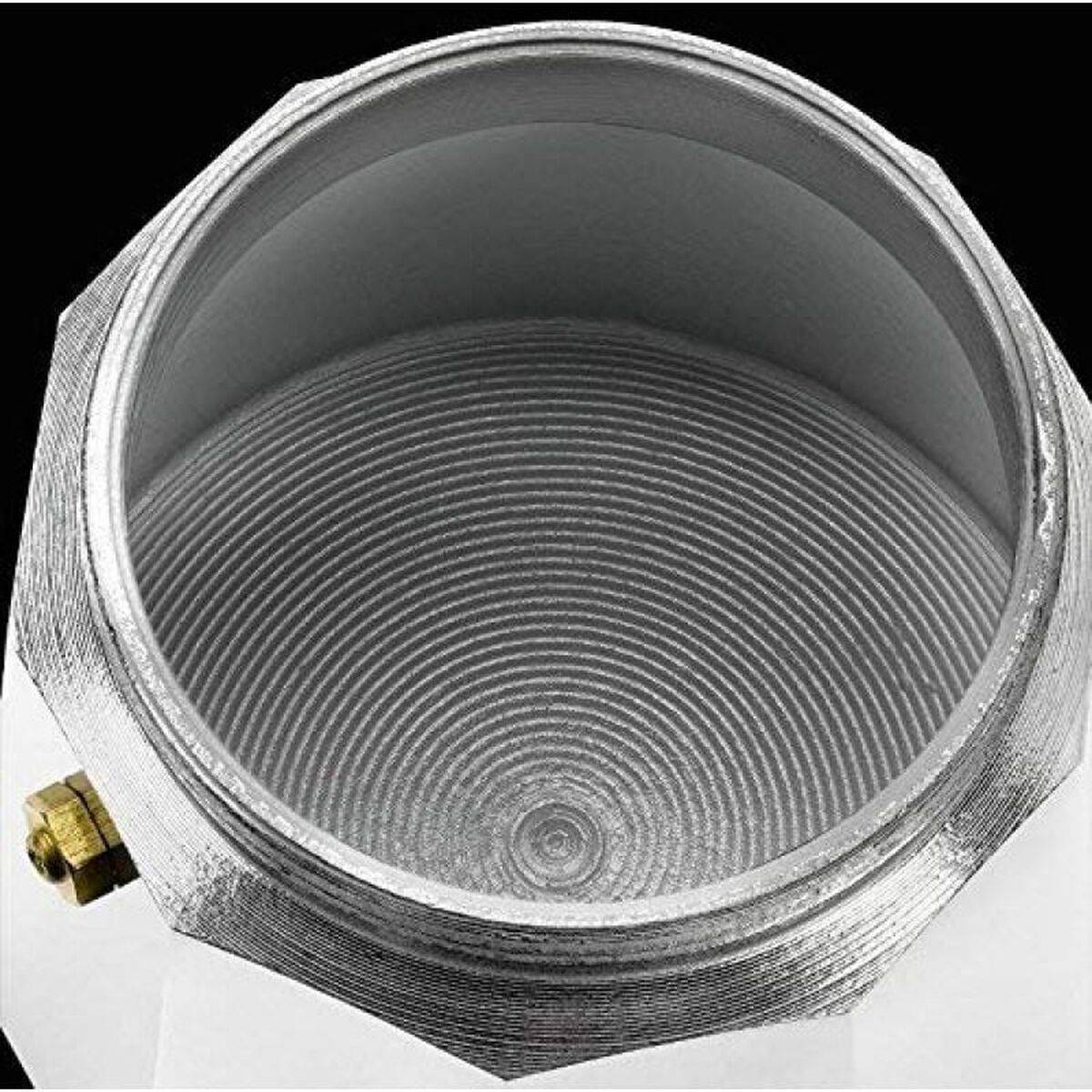 Cafetera Italiana Monix Braisogona_M620006 Plateado 6 Tazas