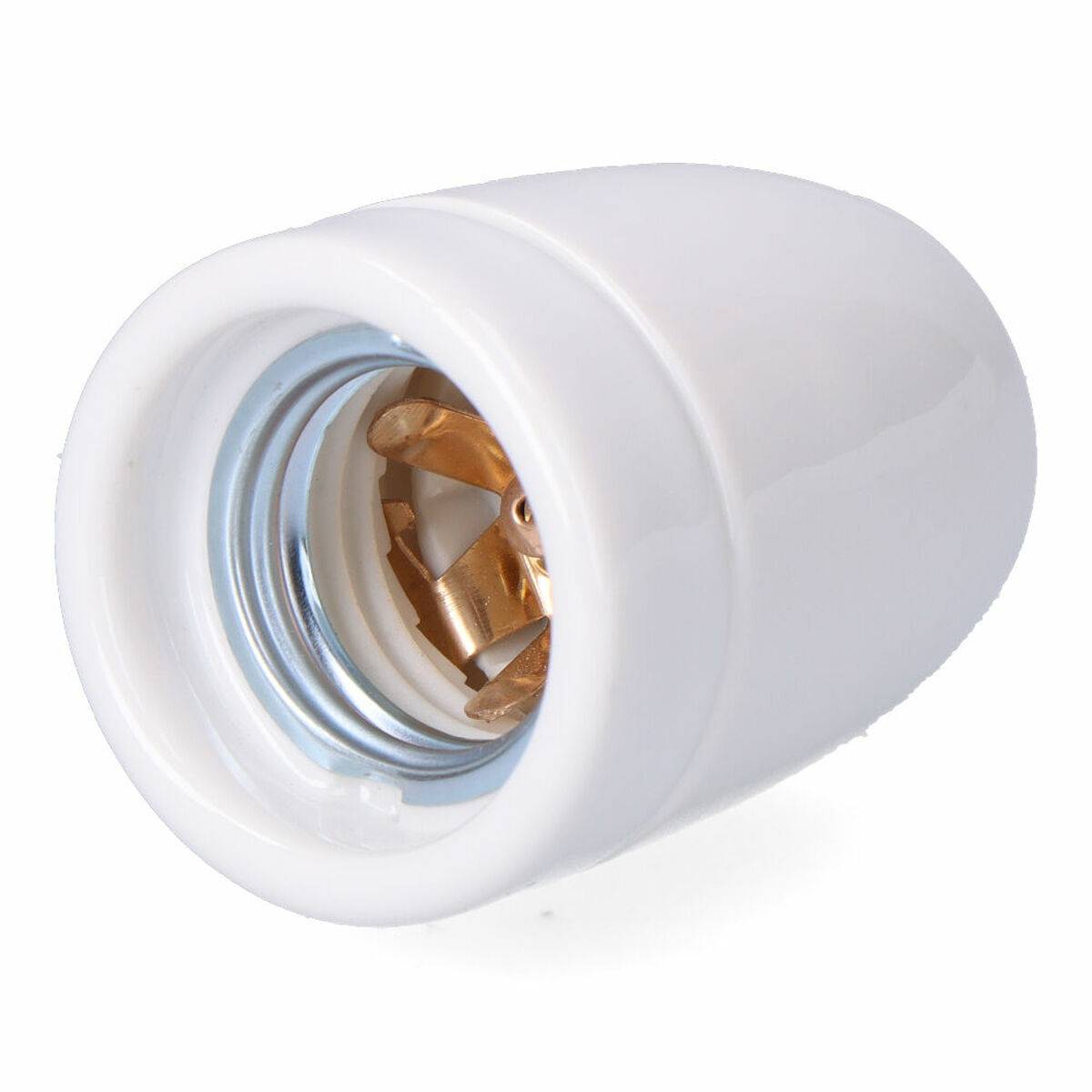 Portalámparas F-line Blanco 100 W E27 Vintage