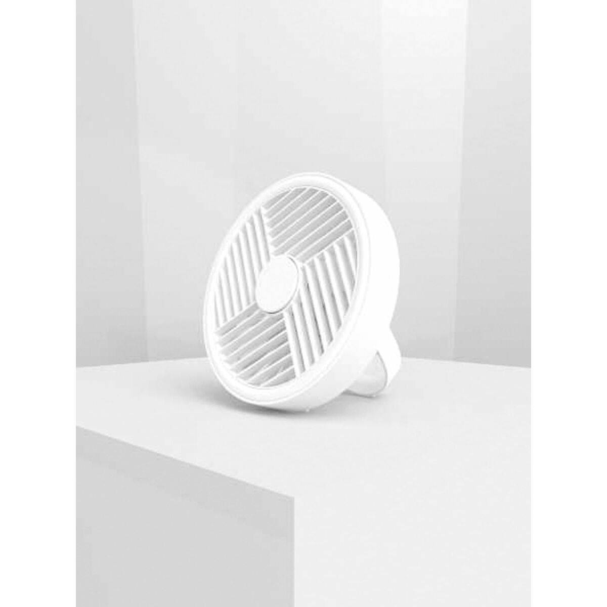 Ventilador de Sobremesa CristalRecord Blanco 5 W