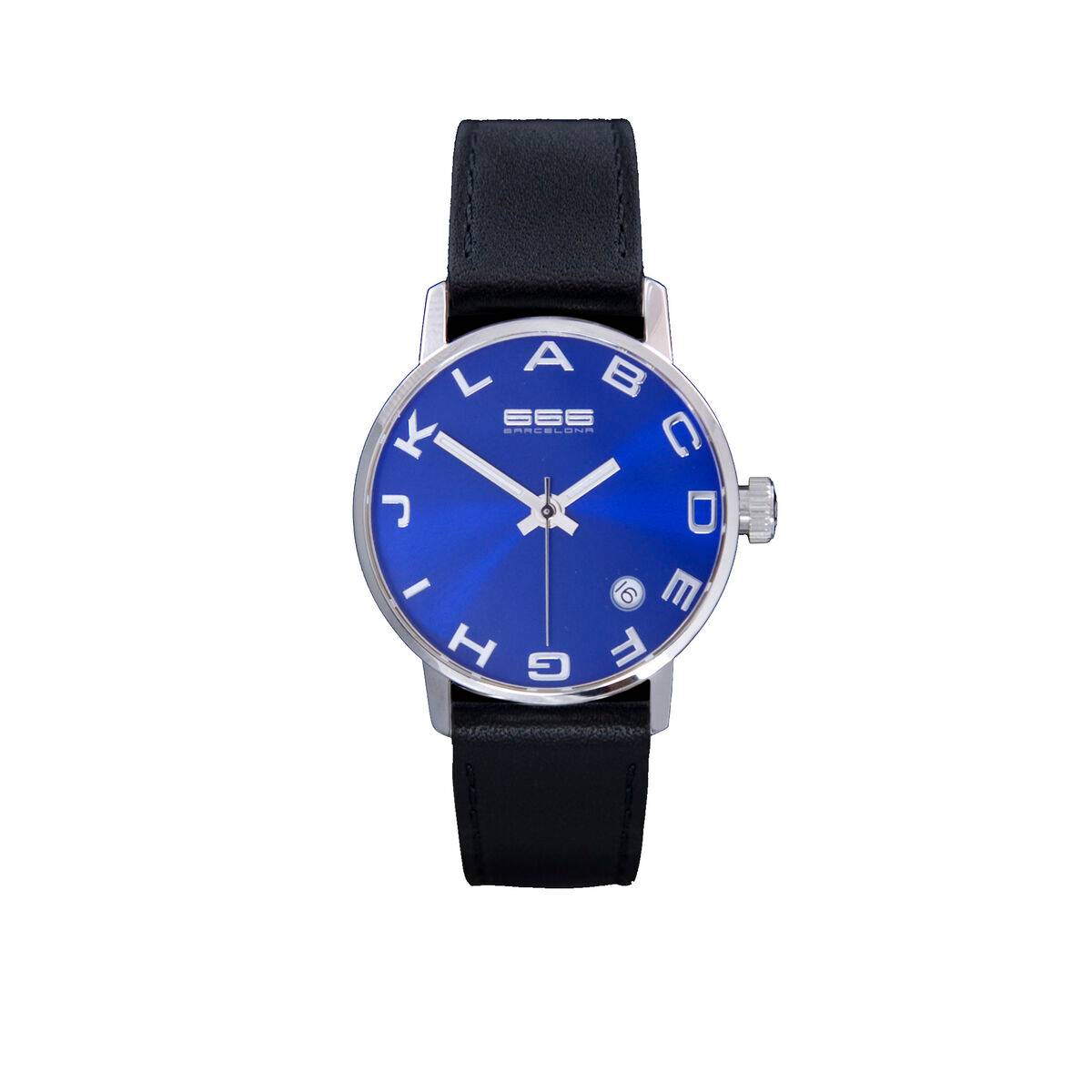 Reloj Unisex 666 Barcelona 666-274 Negro (Ø 35 mm)