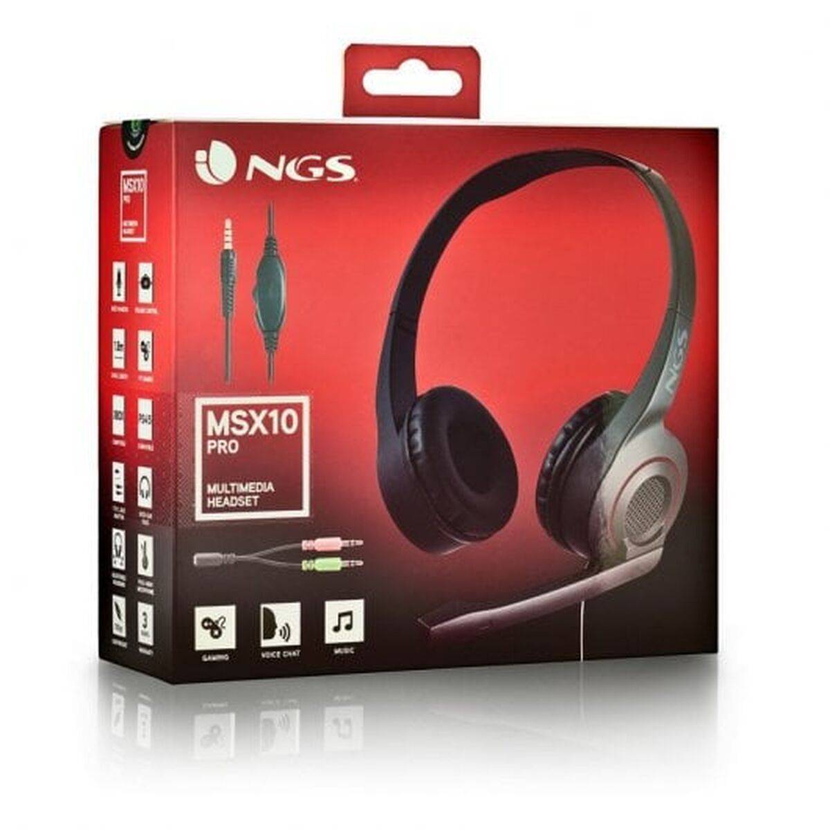 Auriculares NGS MSX10PRO Negro