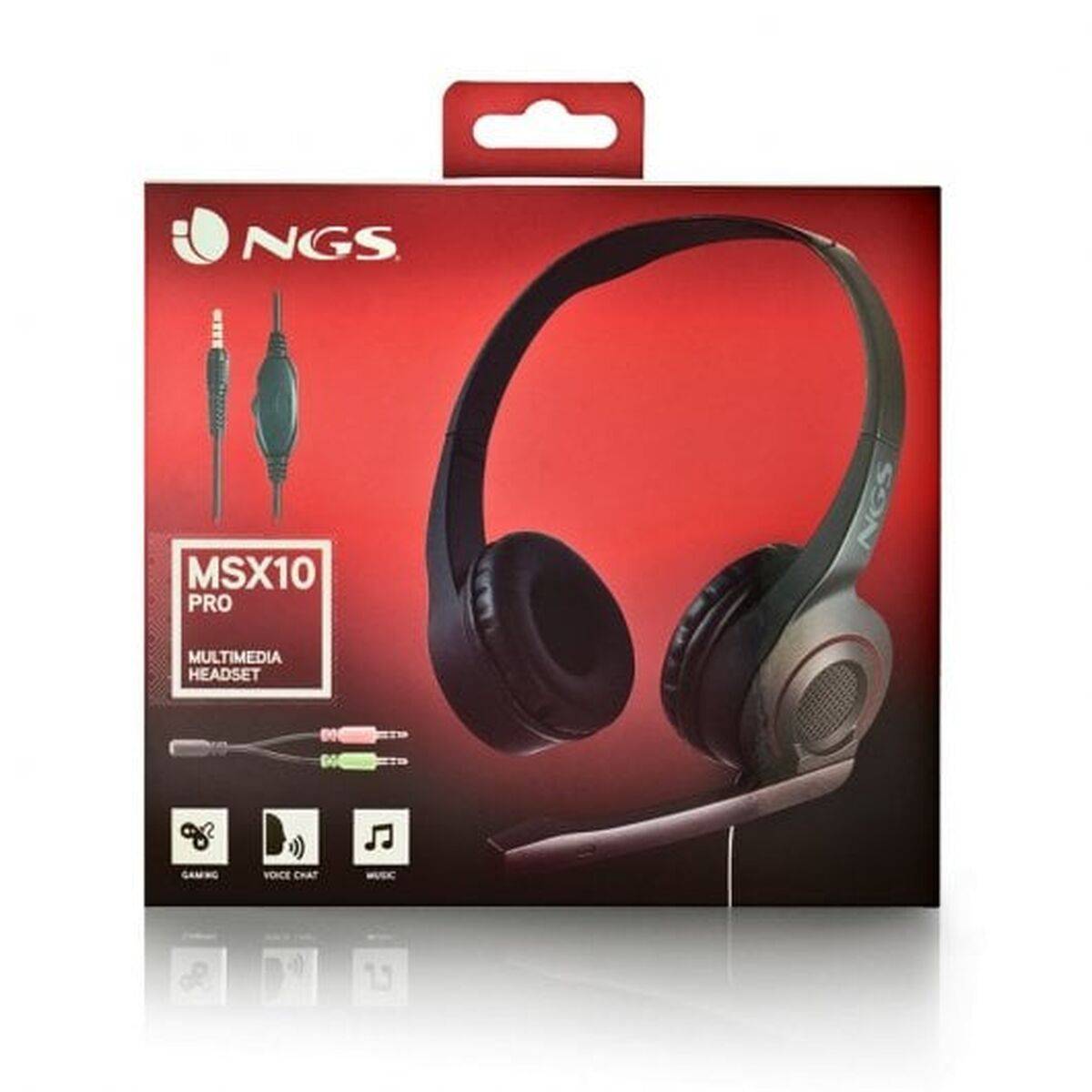 Auriculares NGS MSX10PRO Negro