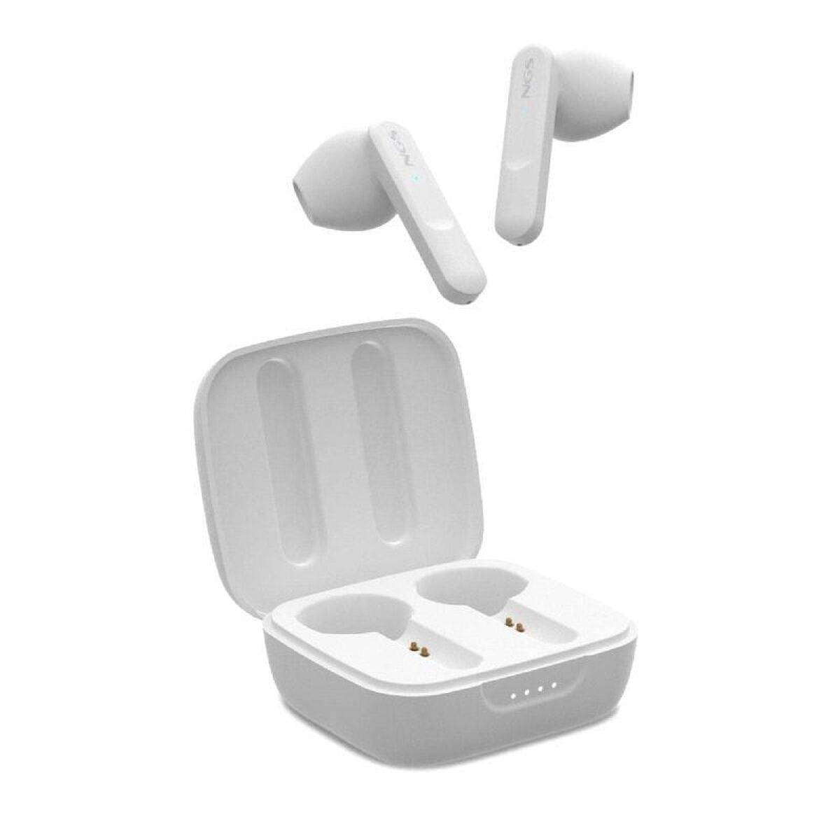 Auriculares con Micrófono NGS ARTICAMOVEWHITE Blanco