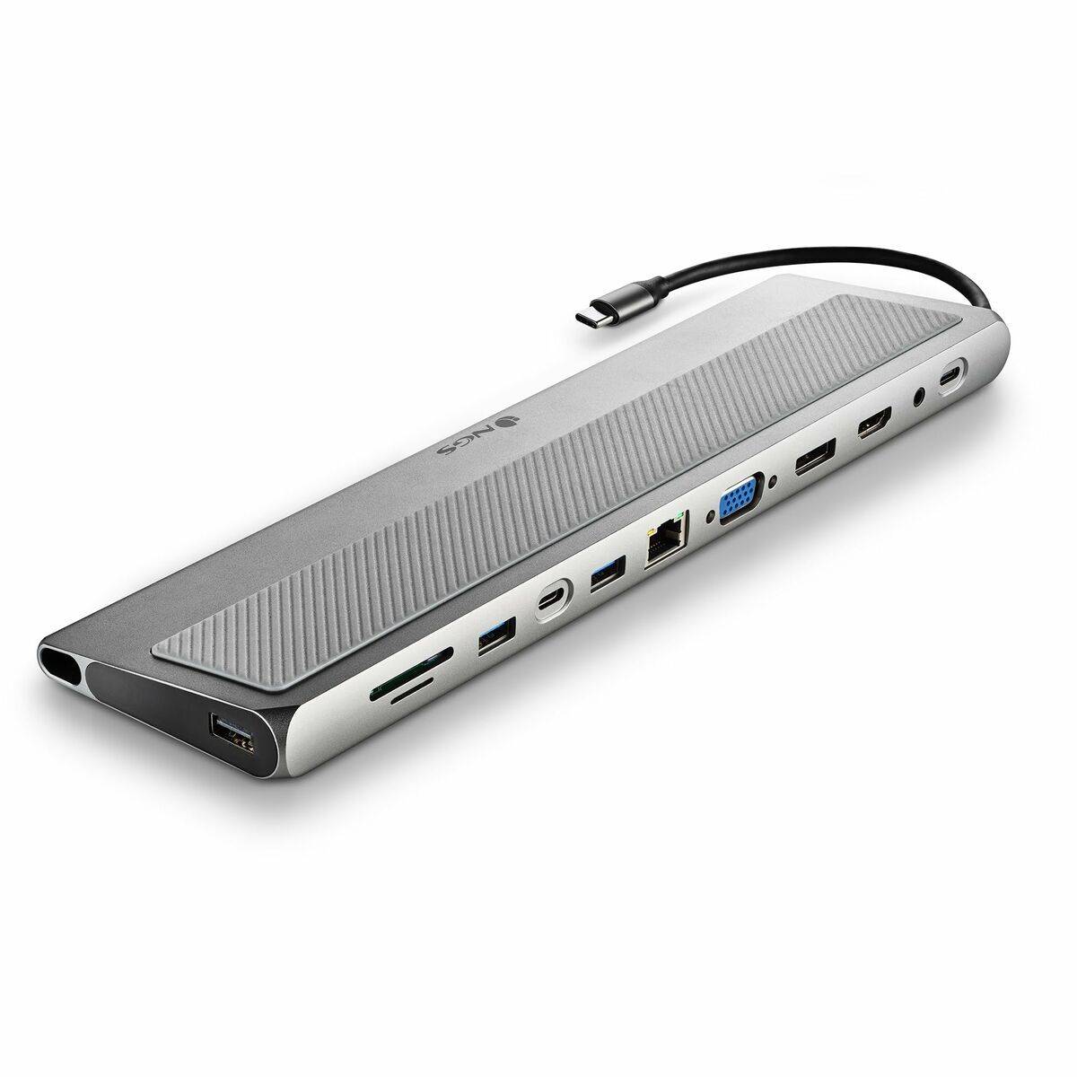 Dockstation NGS WONDERDOCK12PRO Gris Plateado
