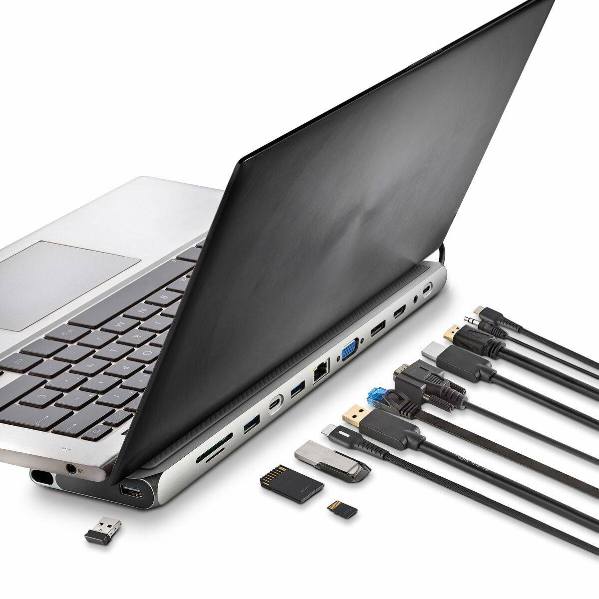 Dockstation NGS WONDERDOCK12PRO Gris Plateado