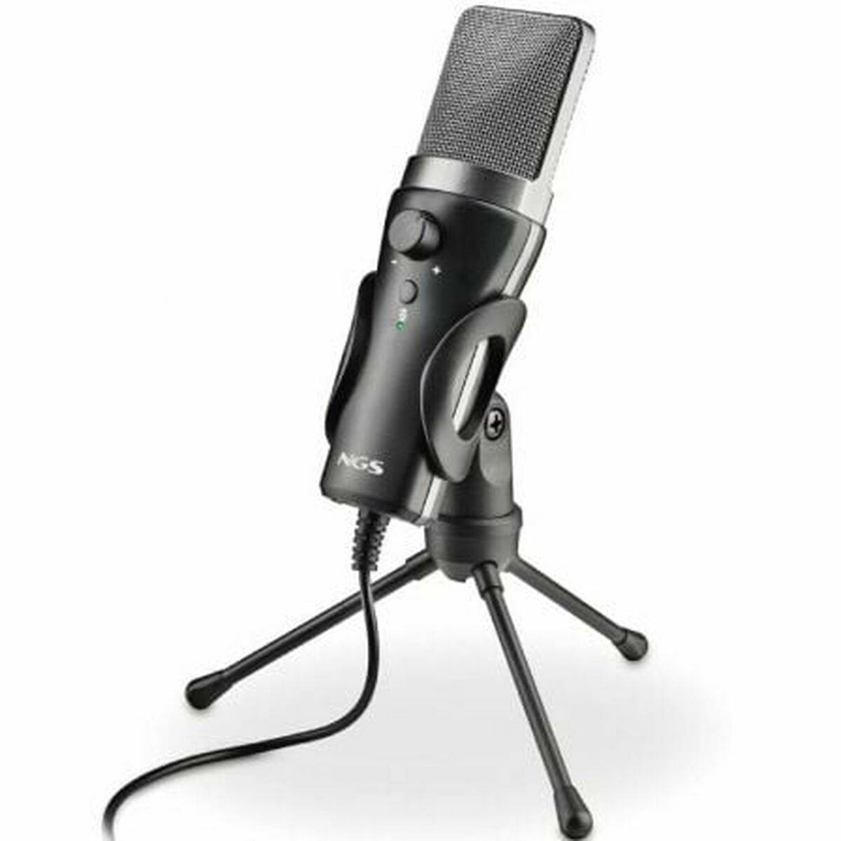 Micrófono NGS MS120USB Negro
