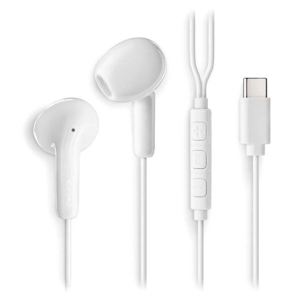 Auriculares NGS CROSSGLIDEWHITE Blanco