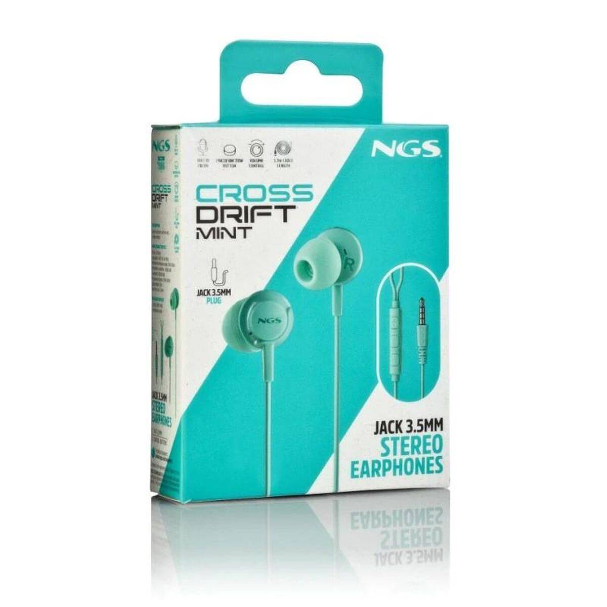 Auriculares NGS CROSSDRIFTMINT Menta