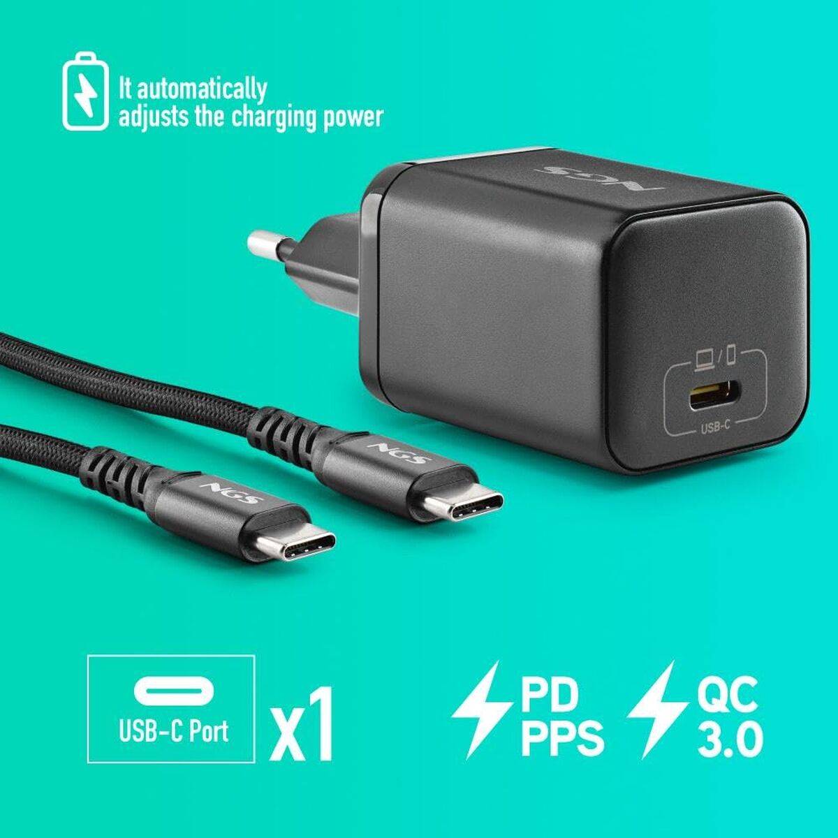 Powerbank NGS NGS-ACCESORIOS-0392 Negro