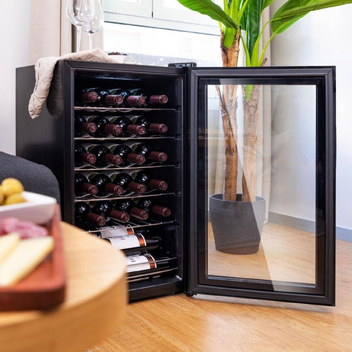 Vinoteca Cecotec GrandSommelier 2450 Negro