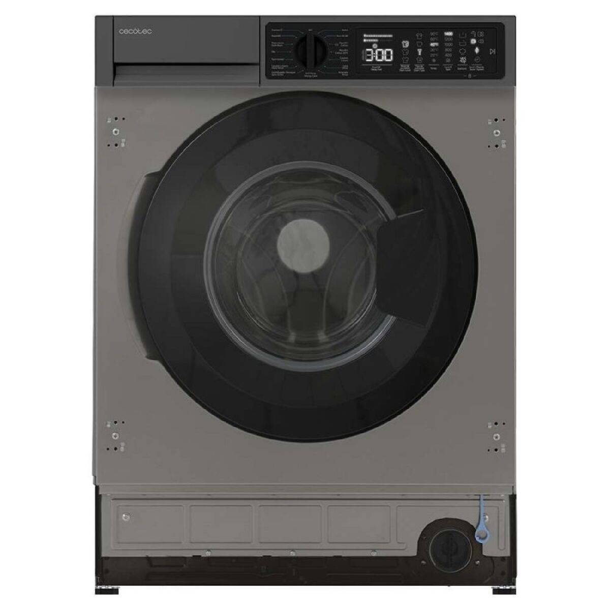 Lavadora Cecotec Bolero DressCode 850 BI Inverter Steel A 1400 rpm 8 kg