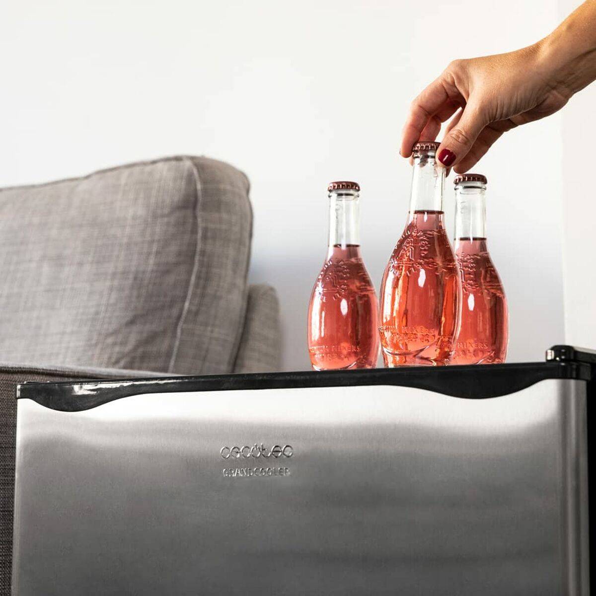 Mini Nevera Cecotec GrandCooler 20000 SilentCompress Inox 48 x 45 x 48,7 cm Acero 46 L