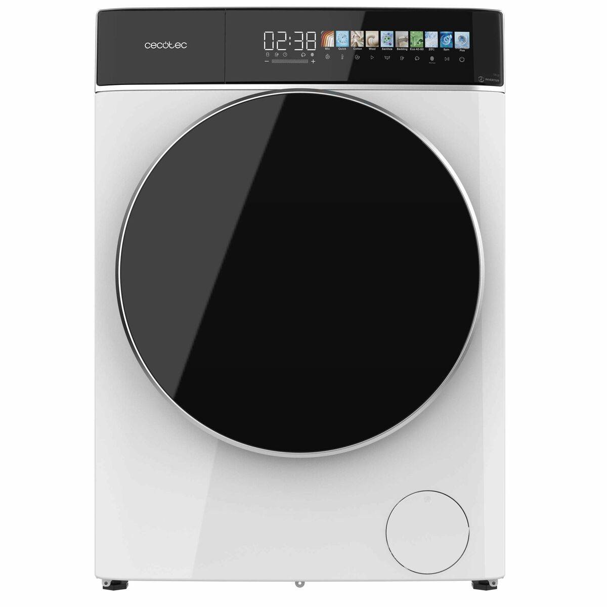 Lavadora Cecotec Bolero DressCode 9900 Inverter FullColor A 1400 rpm 9 kg