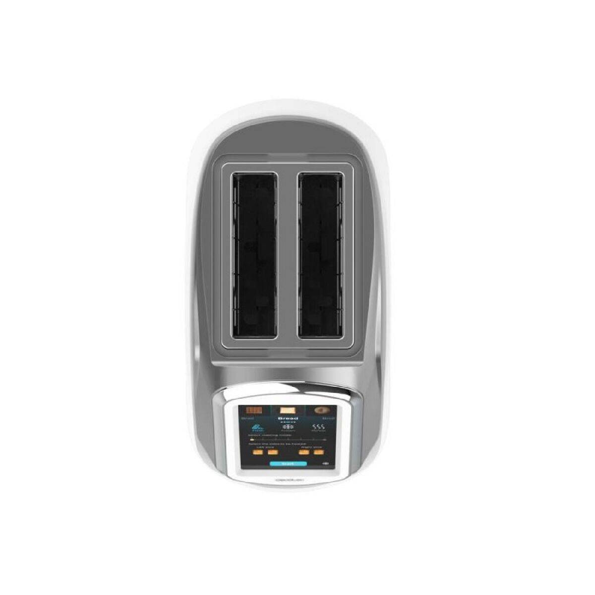 Cecotec Tostadora ToastPad Double Pro pantalla LCD, 1400W, acero inox, negro