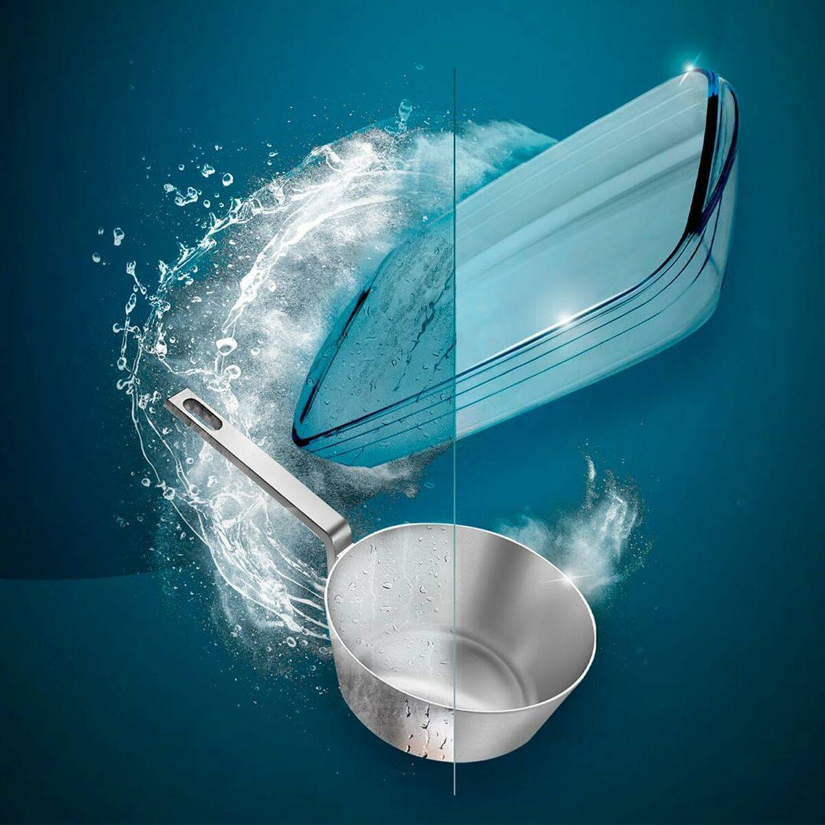 Lavavajillas Cecotec Bolero Aguazero 6700 Inox B 60 cm