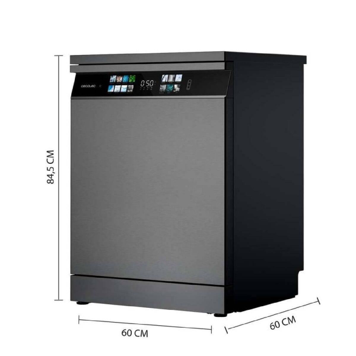 Lavavajillas Cecotec Bolero Aguazero 6700 Dark B Negro
