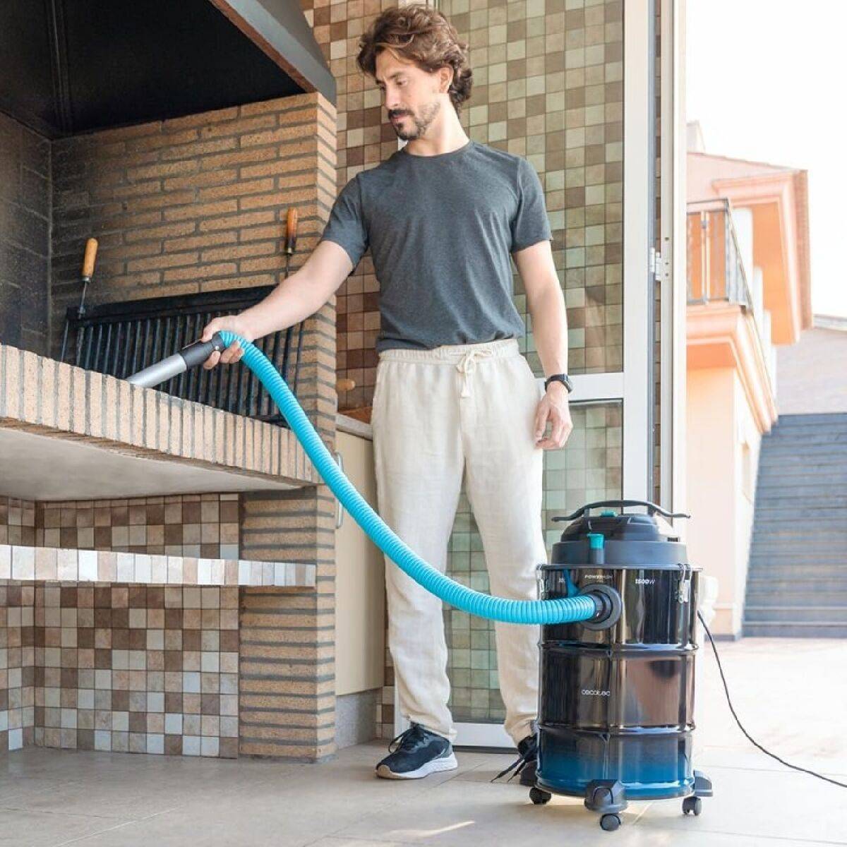 Aspirador de Cenizas Cecotec Conga Ash 6000 EasyGo Home XL 1500 W Gris 30 L