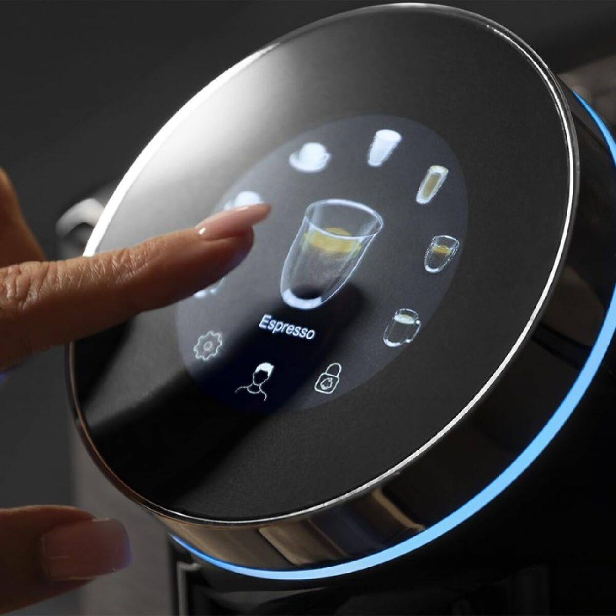 Cecotec Cafetera Superautomática Cremmaet Spin 1450 W 19 bares Pantalla táctil Negro
