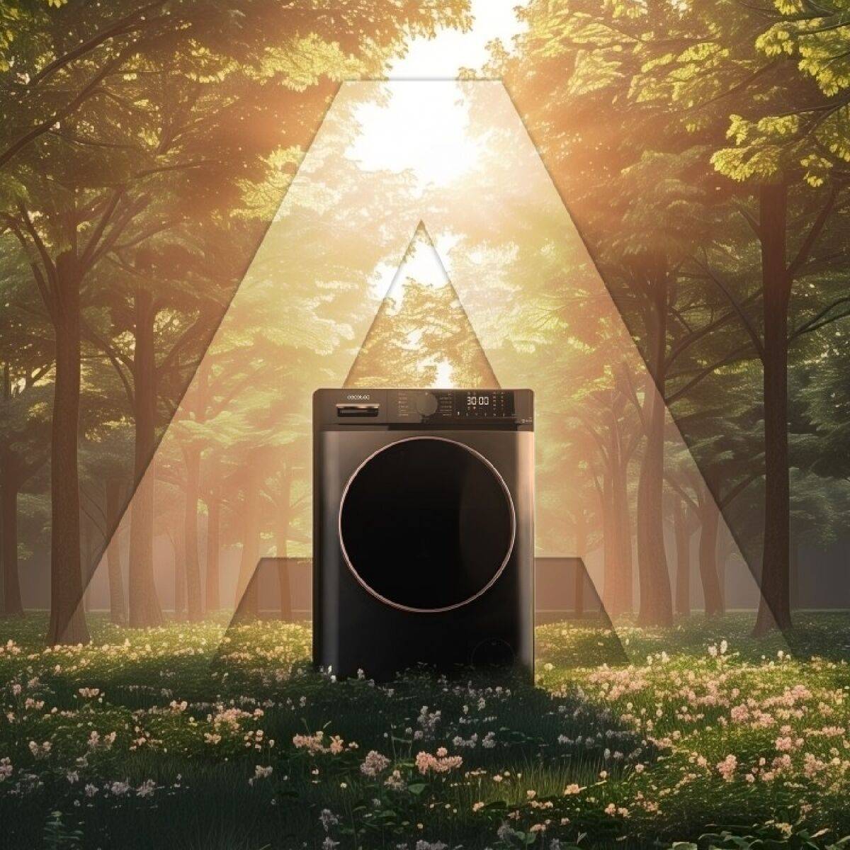 Lavadora Cecotec Bolero DressCode 8610 Inverter Titanium A 1400 rpm 8 kg