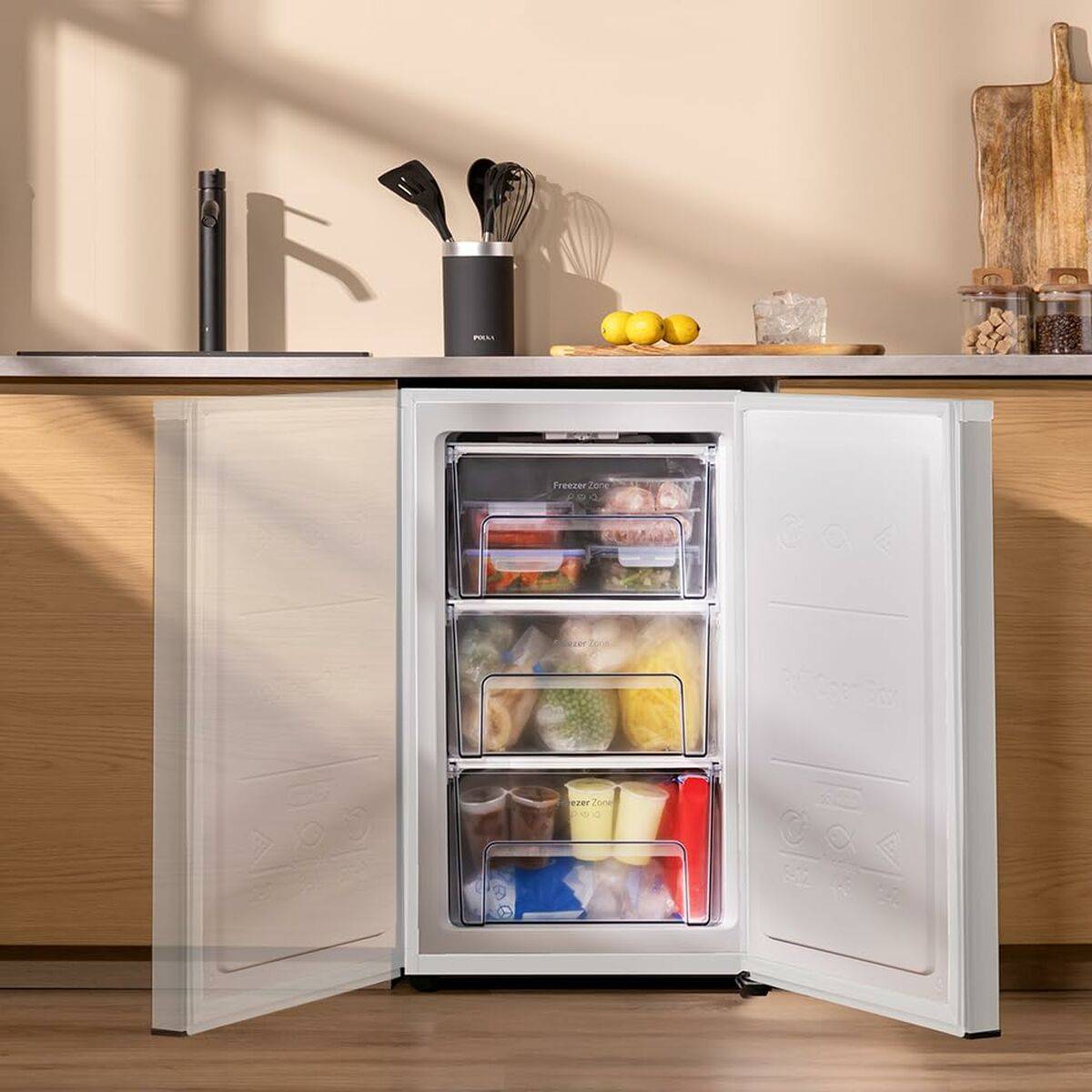 Congelador Cecotec Bolero CoolMarket TF 87 87 L Blanco